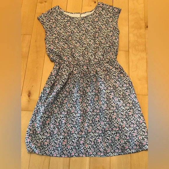 chinese dress ladies GAP Womens Dipped Waist Midi Dress Lemon Print XS Petite at Amazon Women's  Clothing store main image 0